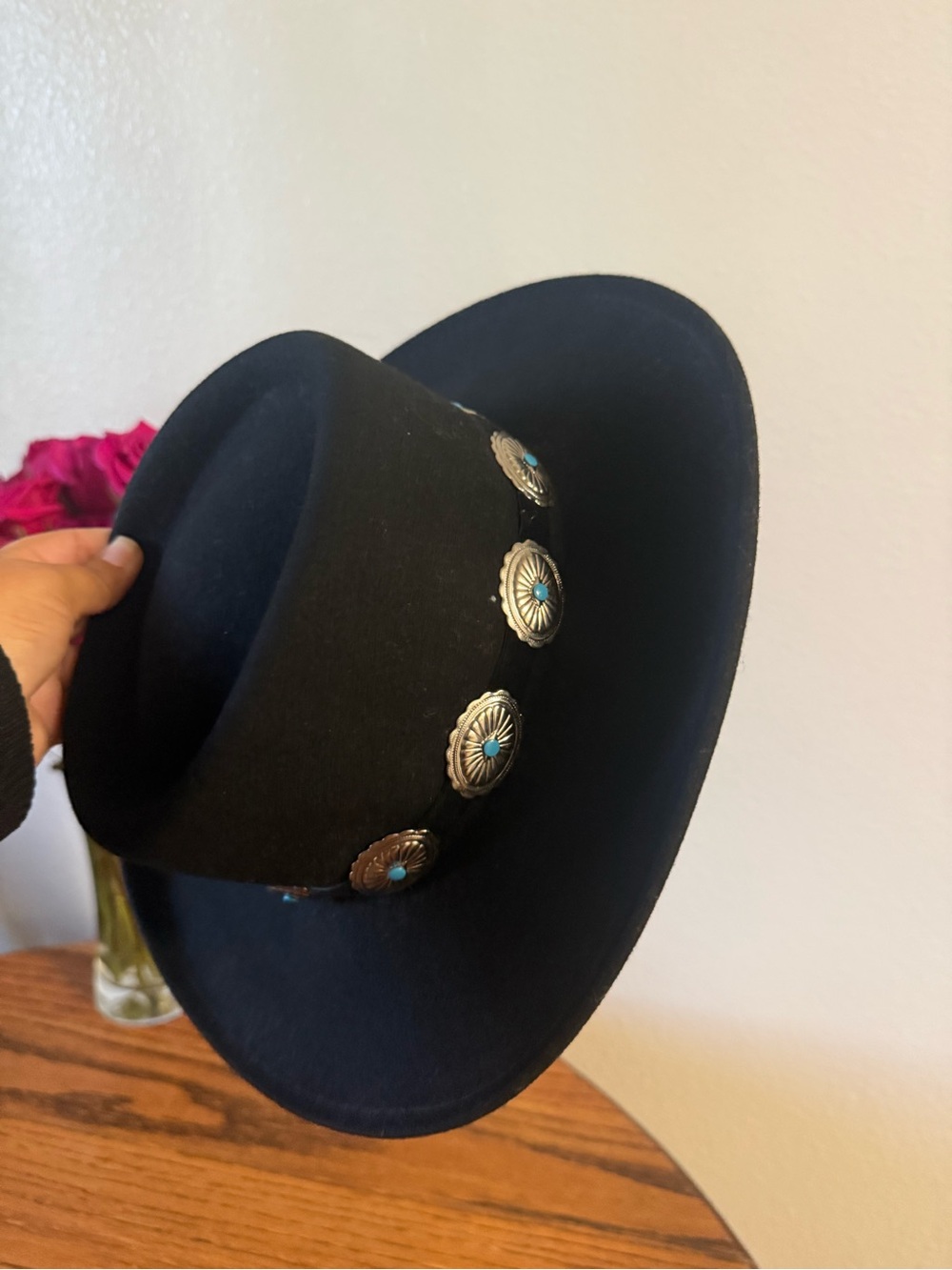 Costal cowgirl boho bohemian summer hat - Picture 5 of 5